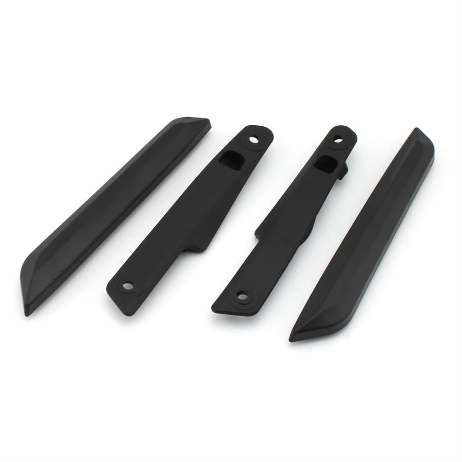 4 Pcs Black Windshield WindScreen Trim Strip For BMW R1250GS Adventure 2019-2020