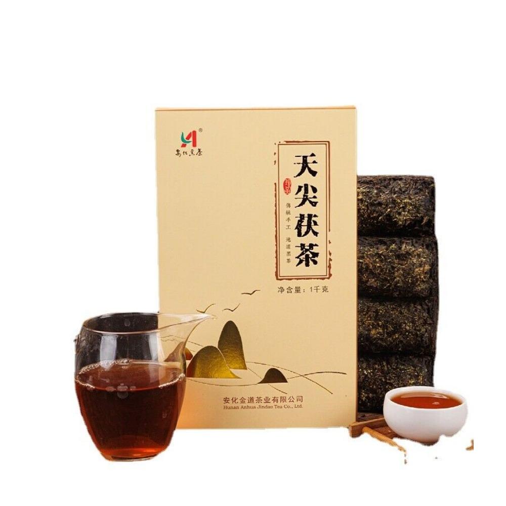 1 кг черный чай Хунань Аньхуа — фото 6