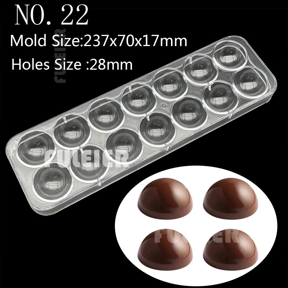 

Belgian Polycarbonate Chocolate Molds Baking Cake Sweets Candy Bar Mould BonBon Confectionery Tools Bakeware