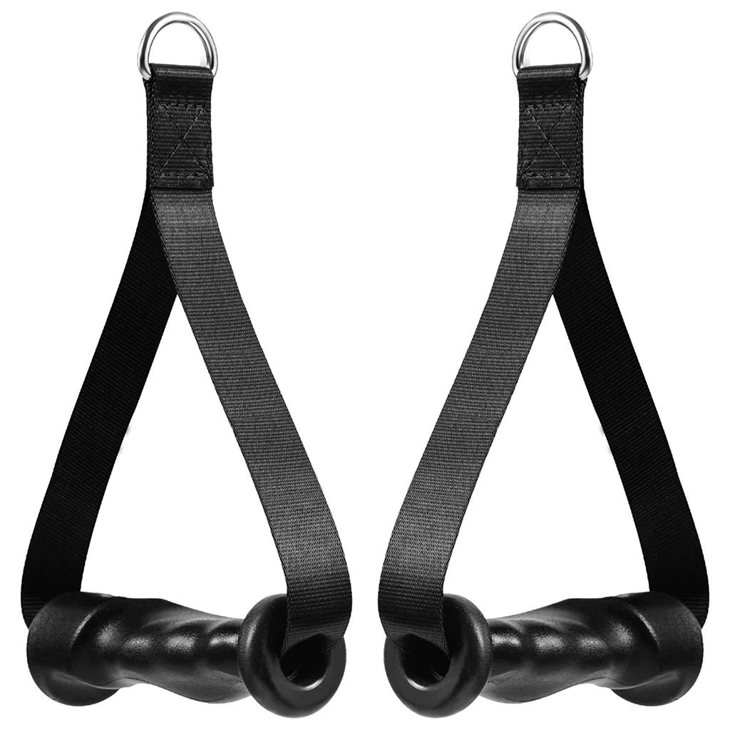 1 Pair Fitness Machine Handle, Ergonomic Grip For Effective Arm and Core Workouts Exercise Handle for Cable Machine