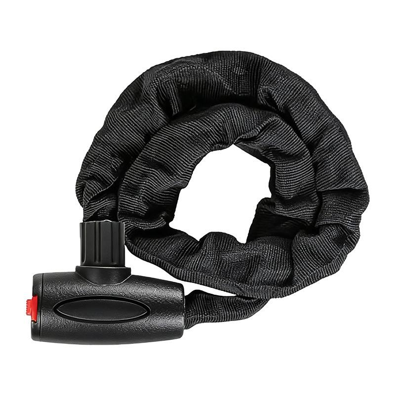 Keychain Bike & Door Lock: Heavy-Duty Iron Chain for Enhanced Anti-Theft Protection in Bicycles, Electric Vehicles, and Batteries.