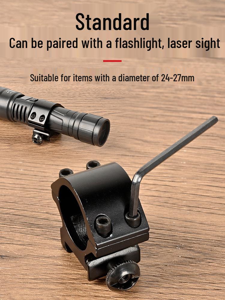 Archer Crossbow Laser & Flashlight Mount for Night Archery 