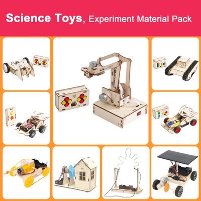 DIY Science Experiment Physical Model STEM Kit Handmade Assembly Craft Technology Kids Educational Toy Project for School Supply