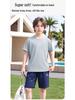 Boys' Summer Quick-Dry Sports Set - Short Sleeve & Shorts, Ice Silk, Lightweight Outdoor Wear