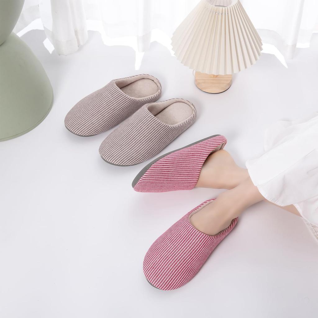 Yoertemy Winter Perfect for Room Washable of Slippers, Stylish, Washable, Guests, Winter, Non-Slip, Quiet, Cushioned, Comfortable, Lightweight,