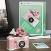 LEGO-Compatible SLR Camera Flower Building Blocks - Creative Educational Toy for Children and Trendy Decor Gift