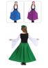 Children's Medieval Farm Costume Dress for Halloween and Festivals