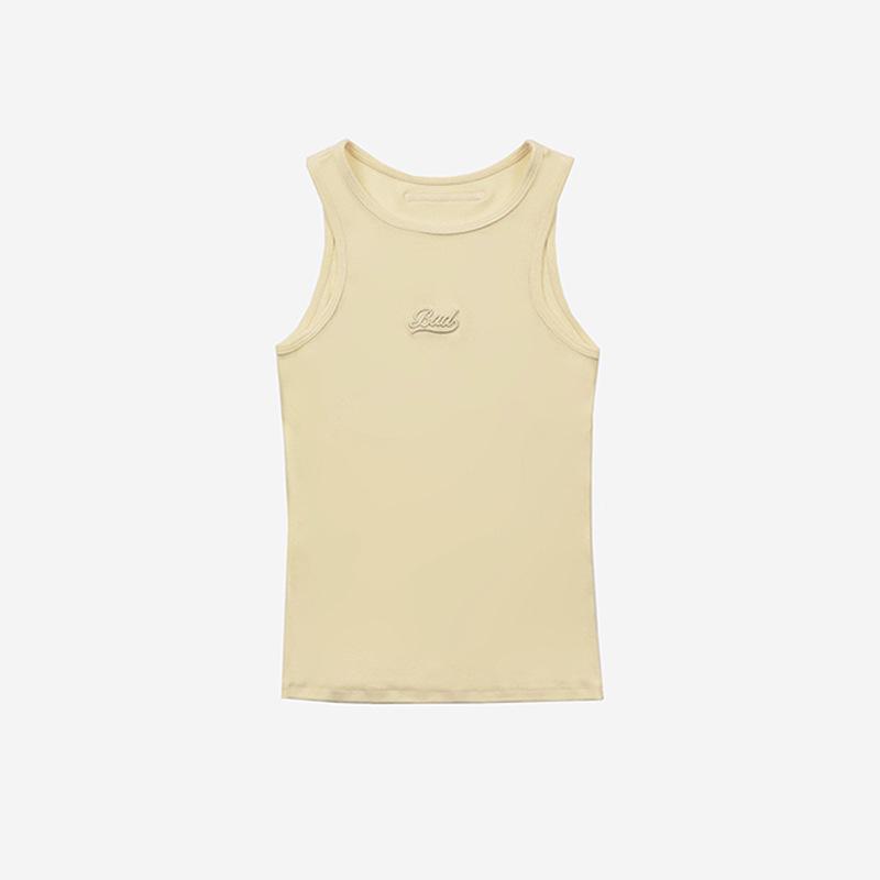 

Korean Badblood BCAC Series H-Strap Tank Top for Women - Spicy American Girl Sports Casual Short Top S
