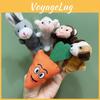 Pulling Little Rabbit Radish Plush Toy Finger Doll Party Collection Interaction