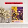 Kobe Personalized Name Diamond Paintings Mosaic Wall Round Diamond Art Painting Kits Embroidery Crystal Accessories Frameless