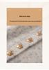 Autumn/Winter Simple Style Cashmere Sweater - Round Neck, Buttoned, Soft Knitwear, Loose Fit