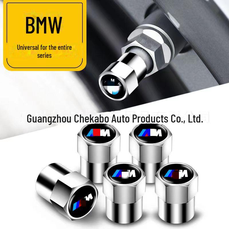 Metal Universal Modified Car Tire Valve Cap for M Standard, Valve Core Cap for Modified Cars.