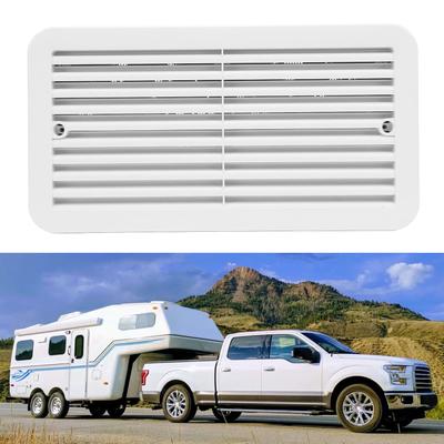 Ventilateur de côté pour camping-car 24V 5W Sortie d'air latérale à sens unique Ventilateur d'extraction de ventilation pour camping-car Remorque Yacht Ventilateur de ventilation latérale pour camping-car