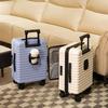 20-inch Expandable Carry-on Luggage with Side Opening and Lock - Men's Travel Set Option