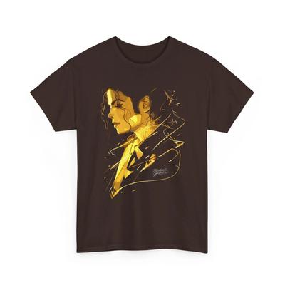 100% Medvilnės Marškinėliai Vyriški Marškinėliai Viršus Michael Jackson Pop Karalius 100% medvilnė daugiaspalviai