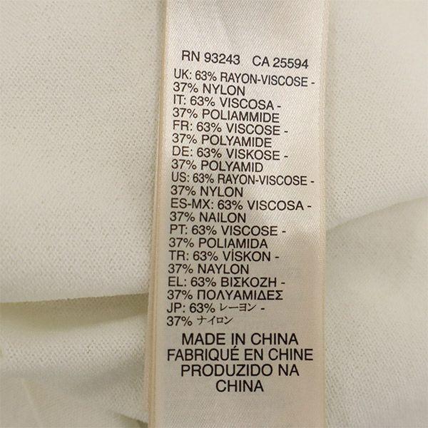 DIESEL switching Long sleeve one piece S white Women Used