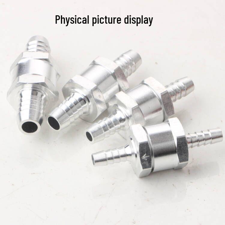 Aluminum One-Way Check Valve Fuel Pump for Car & Boat (6/8/10/12mm)