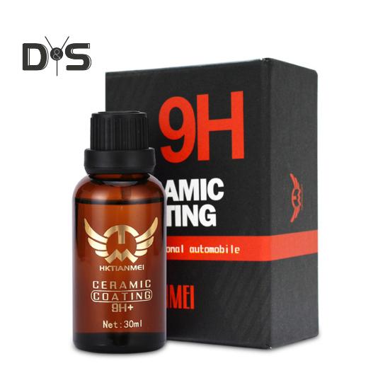 DYS Auto 30ml 9H Ceramic Liquid Car Glass Coating Hydrophobic Polishing Paint Care