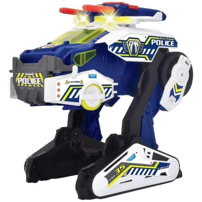 Sac de police Dickie Toys avec fonction de collecte automatique