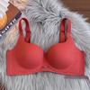 One Piece Seamless Bra for Women Slim with Complementary Breasts Soft Steel Ring Bra Anti Sagging Adjustable Bra