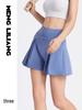 Quick-Dry Pleated Anti-Exposure Yoga Skirt for Tennis & Badminton