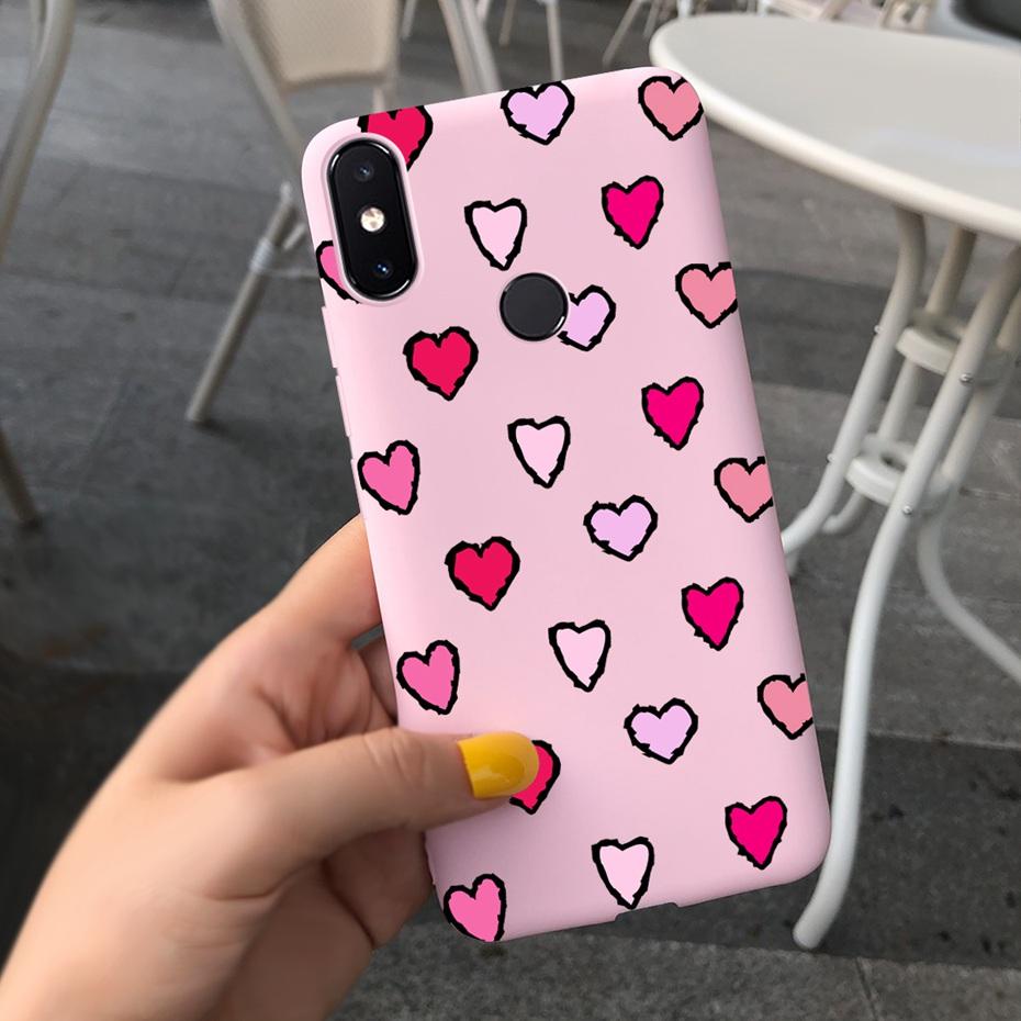 For Xiaomi Mi 8 SE Case Fashion Girl Flower Candy Color Soft Silicone Cover For Xiaomi Mi 8 Lite Phone Cases Mi8 Mi 8 SE Bumper