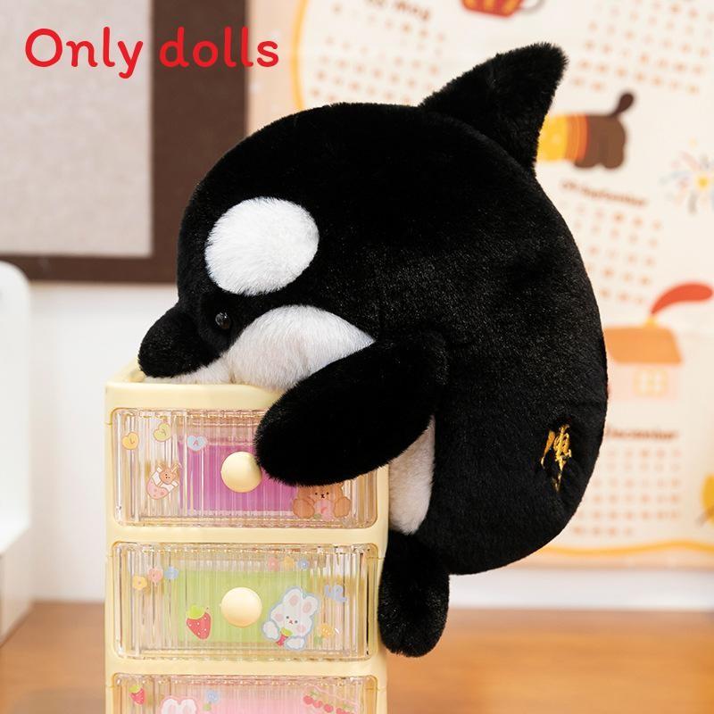 Plush Seal Toy Soft Short Pile Animal Decor For Kids And Office Relaxation