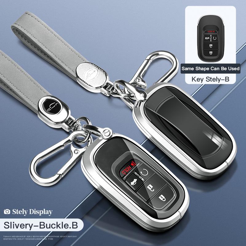 Universal Honda Civic Key Cover for Accord, XRV, Guandao, Haoying, and Xingge - Stylish Car Key Bag with Buckle