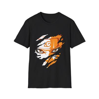 Naruto Scratch Face Tee, Anime Shirt, Manga T-Shirt, Gift for Anime Fans, Unisex