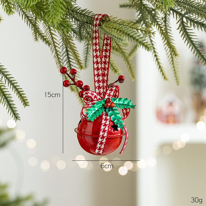 

Christmas Tree Bell Decorations Handmade Iron Bells For Holiday Xmas Party Diy Ornaments Year Gift Home Festive Pendant