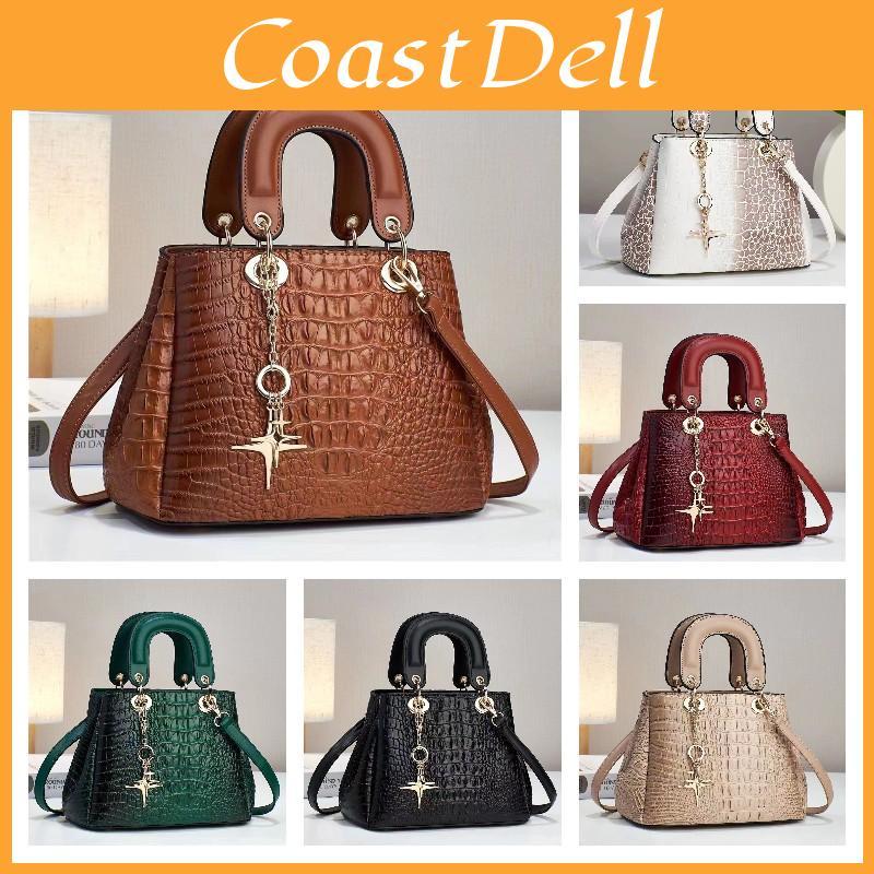 Geantă Tote Elegantă pentru Doamne cu Design Embosat Crocodil și Interior Spațios