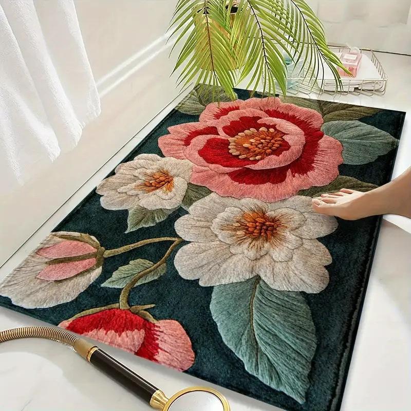 Living Room Entrance Carpet Kitchen Bathroom Bathroom Door Mat Dirt Resistant Floor Mat