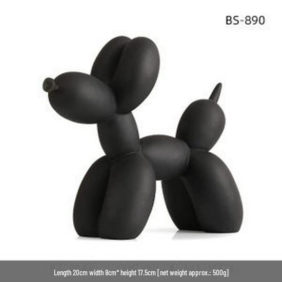 Nordic Creative Resin Balloon Dog Figurines - Home & Wine Cabinet Decor