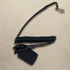 Durable Elastic Lanyard Anti-Loss Spring Strap with Metal Hook, Suitable for Keys, Flashlights, Outdoor Gear