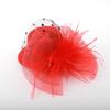 Feather Top Hat Shape Hair Clip Girls Halloween Hair Hairpins Lovely Hair Clip