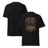 Live Fast Ride Free Motorcycle T-Shirt Design