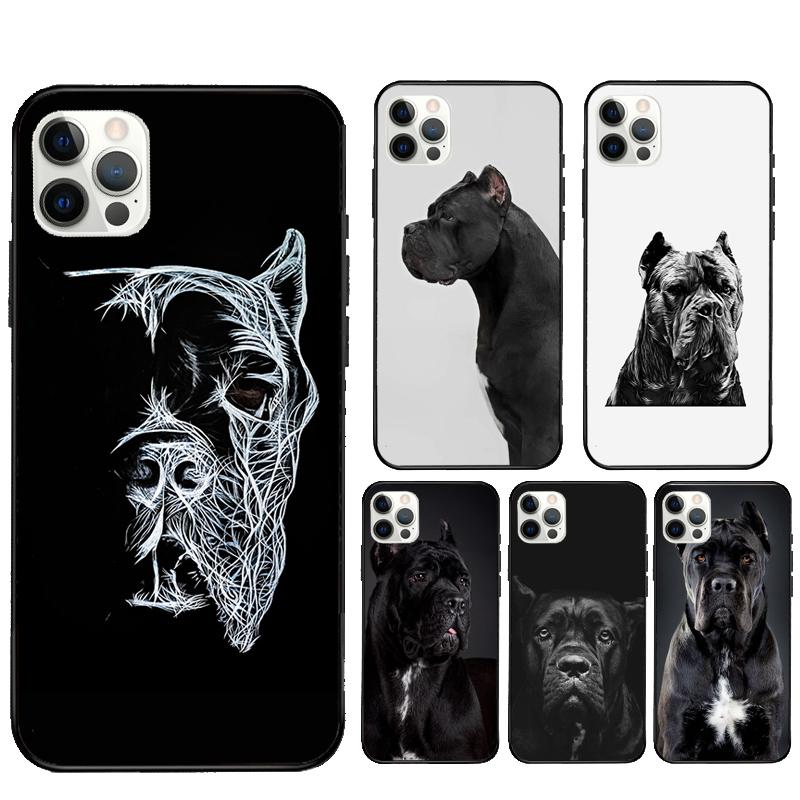 Cane Corso Italian Mastiff Phone Case For iPhone 11 13 Pro Max 12 mini 6S 7 8 Plus X XS Max SE 2020 XR Cover Coque