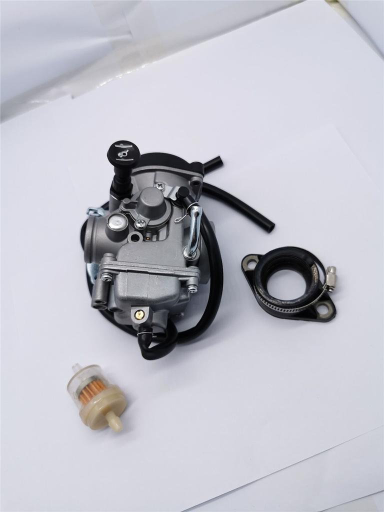 Carburetor with Intake Manifold Boot & Oil Filter Kit For Suzuki DR200S DR200SE