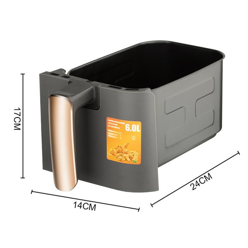 Buy 12L Air Fryer With 2 Independent Nonstick Frying Baskets Dual Zone