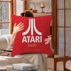 A-Atari Logo Cushion Cover Pillow Cover Decor Pillowcase Printed Cushion Case for Couch