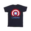 Captain America Mens My Kid Is A Legend Cotton T-Shirt