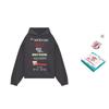 WE11DONE Hooded Graphic Sweatshirt WD-TH2-25-832-U-GY