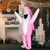 Inflatable Shark Costume Cute Animal for Party Stage Show Blue