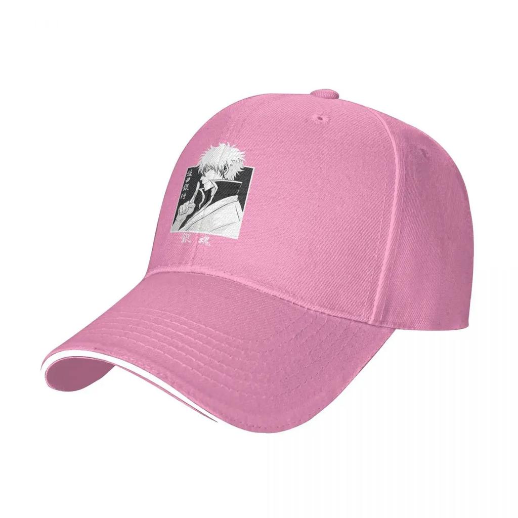 Gintama Sakata Gintoki Breathable Design Cap Female Womens Cap Mens Baseball Cap