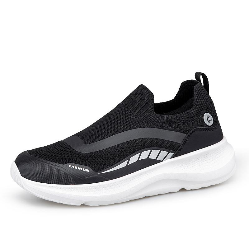 

Fashion Four Seasons New Casual Men s and Women s Shoes with One Step Casual Mesh Breathable Thick Bottom Cushioned Running Shoes 45