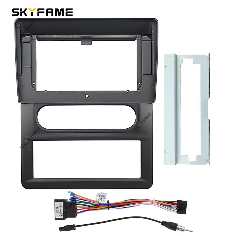 SKYFAME Car Frame Fascia Adapter Android Radio Dash Fitting Panel Kit For Foton View CS2 C2 G7 Foton MP-X S