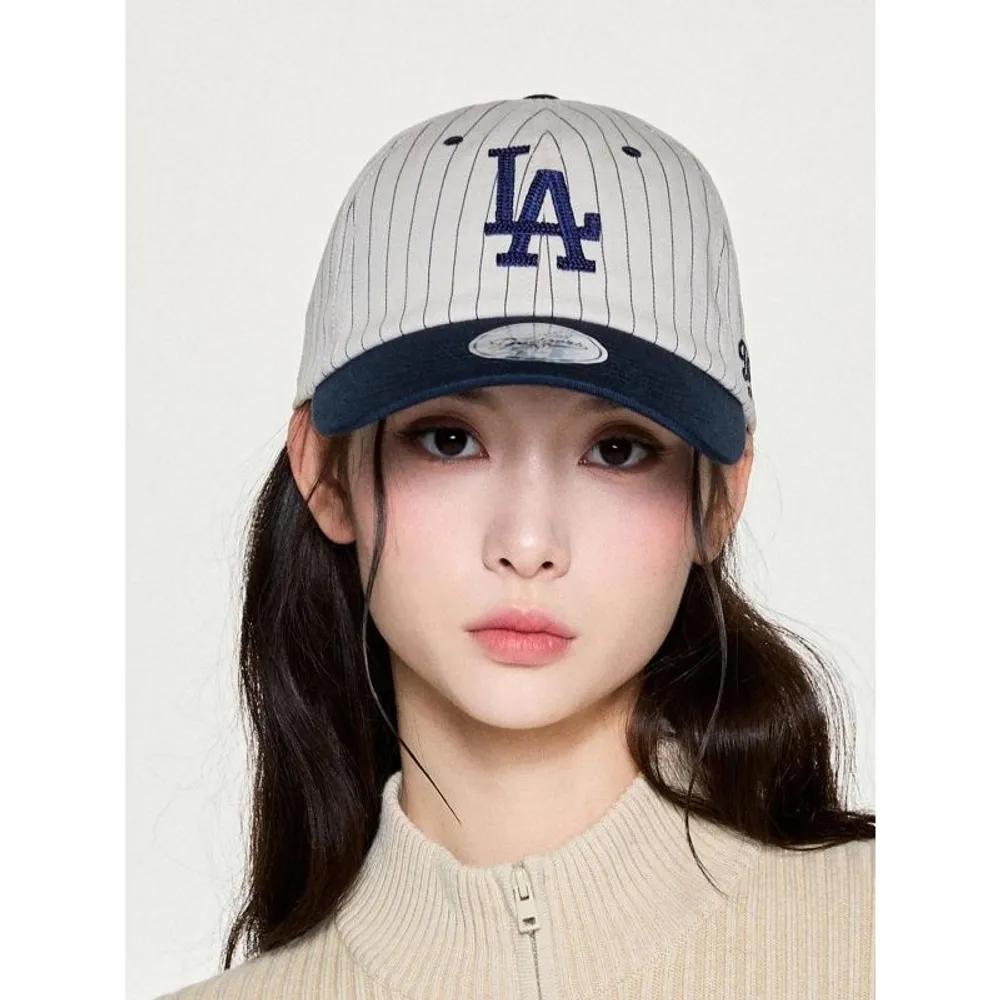Unisex Signature Stripe Unstructured Ball Cap 3ACPB255N-07NYS