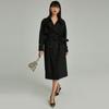 Spring new temperament chic classic commuting thin casual medium and long trench coat women