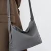 Versatile Commuter Shoulder Bag New Cowhide Underarm Bag Textured Messenger Bag