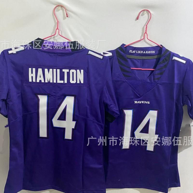 2026 Baltimore Ravens Baseball Jersey 228 Womens Embroidered Jacket